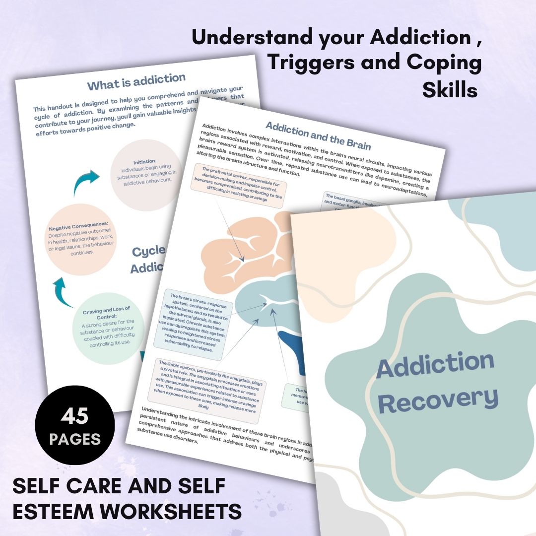 Addiction Recovery & Sobriety Toolkit | CBT & Relapse Prevention